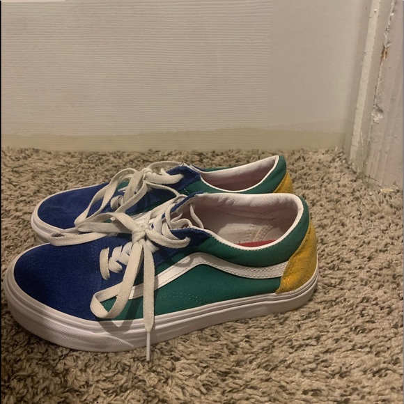 vans multicolor shoes - Picture 3 of 5